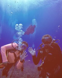 Justice Edge scuba diving